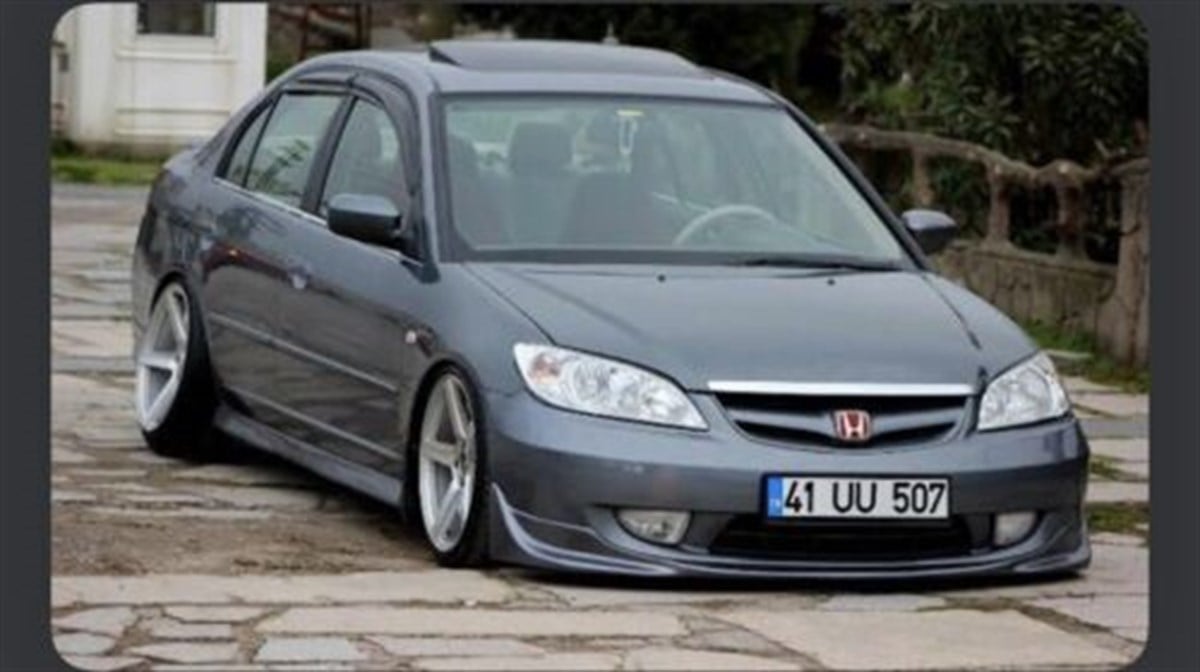 Fits 02-05 Honda Civic Sedan Vtec2 For Mugen Side Skirt Set