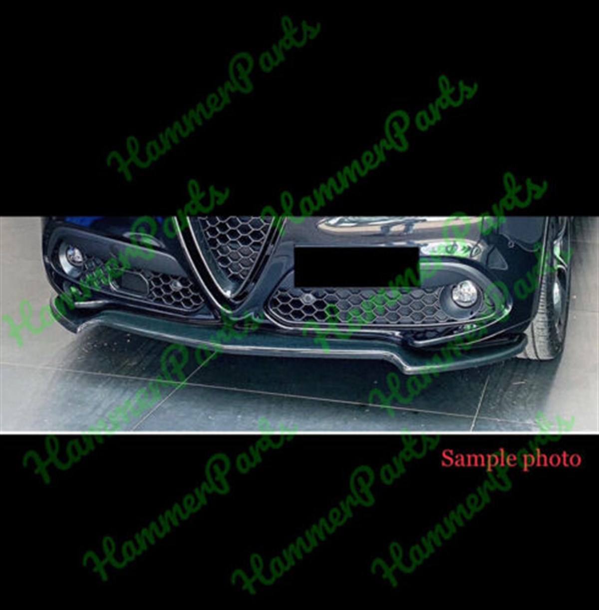 For Alfa Romeo Stelvio Veloce Sport Front Lip 2015 2016 2017 2018 2019 2020