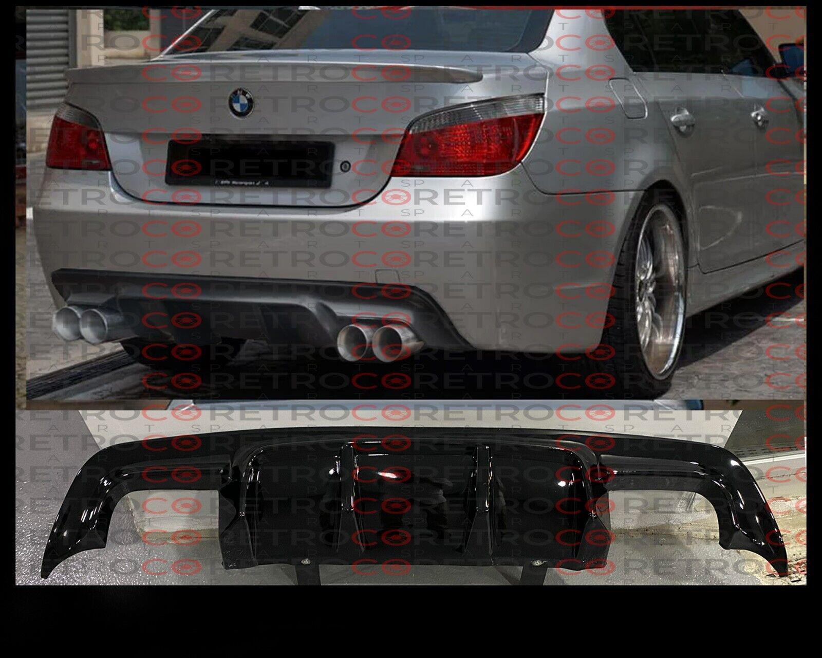 For Bmw E60 e61 5 series M tech Mtech custom rear Bumper diffuser splitter