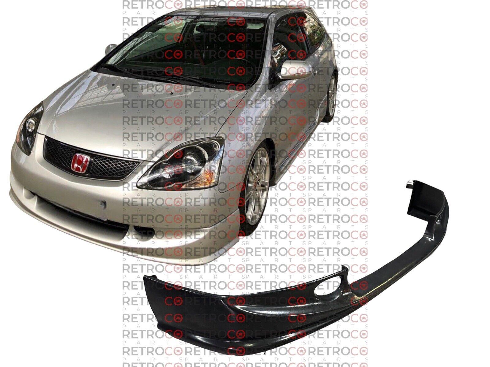 For HONDA 7th GEN CIVIC Hb EP3 Type R FRONT Lip Plastic 04 06 Jdm VERSION 
