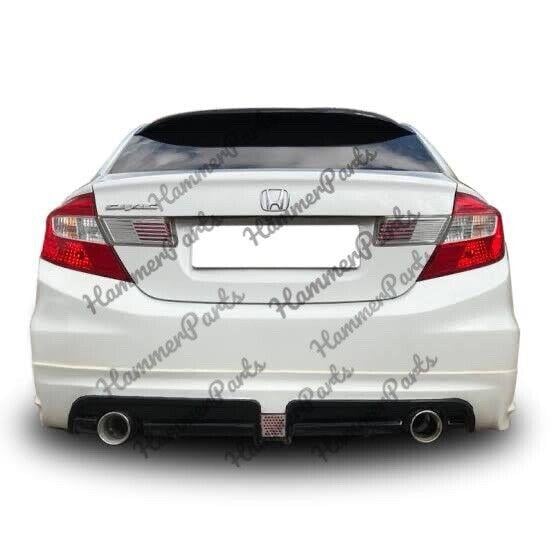 For HONDA Civic FB5 - FB7 9th FB2 12 14 For Mugen usdm Rear Lip Plastic