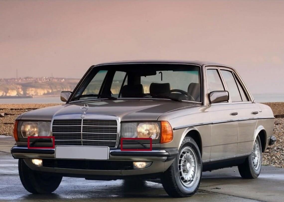 For Mercedes W123 and C123 Headlight Wiper Blade Gray