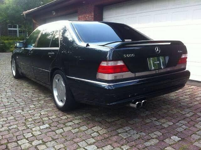 For Mercedes W140 mercedes spoiler trunk S320 S500 S600 300se 300sel 500sel S600
