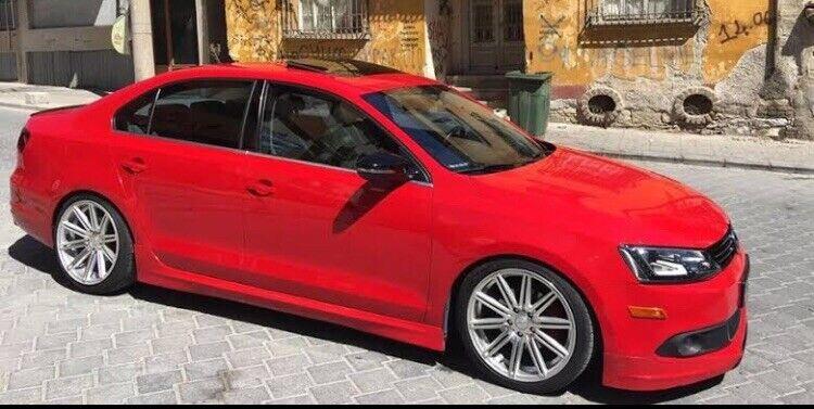 for VW Volkswagen JETTA MK6 - MK6 FL 2010 2018 side skirts 4 door side skirts