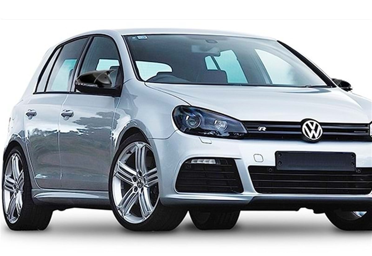 Golf 6 Batman Mirror Cover Piano Black  2008-2012 MK6