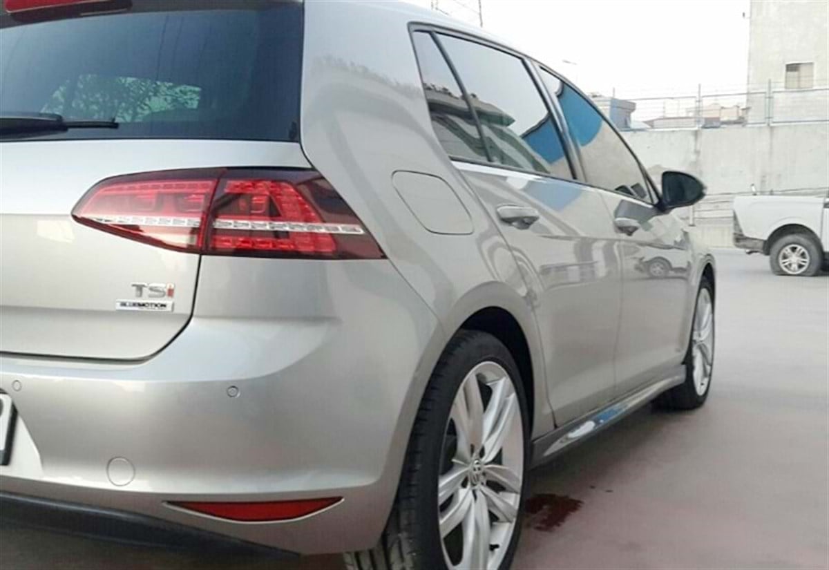 Golf 7 Sport Side Skirts Raw Surface Vacuum Plastic  2012-2020 2012-2019  Mk7 - Mk7 FL