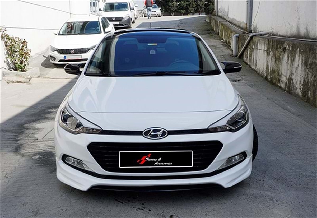 i20 Batman Mirror Cover Piano Black Mirror Lamp  2014 sonrası 2014.2018 - 2018.2020 I20, I20 FL