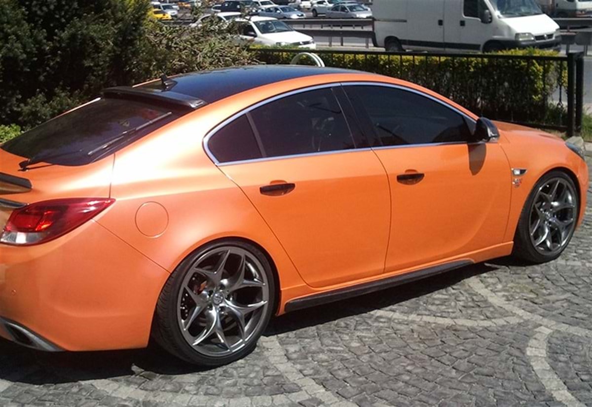 Insignia A OPC Side Skirts Raw Surface Vacuum Plastic  2008-2017 A - A FL