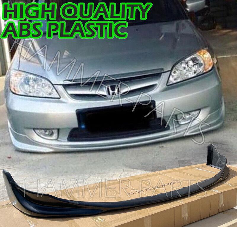 JDM HONDA Civic VTEC2 2004 2005 2006 Front Bumper Lip S2000 STYLE PLASTIC