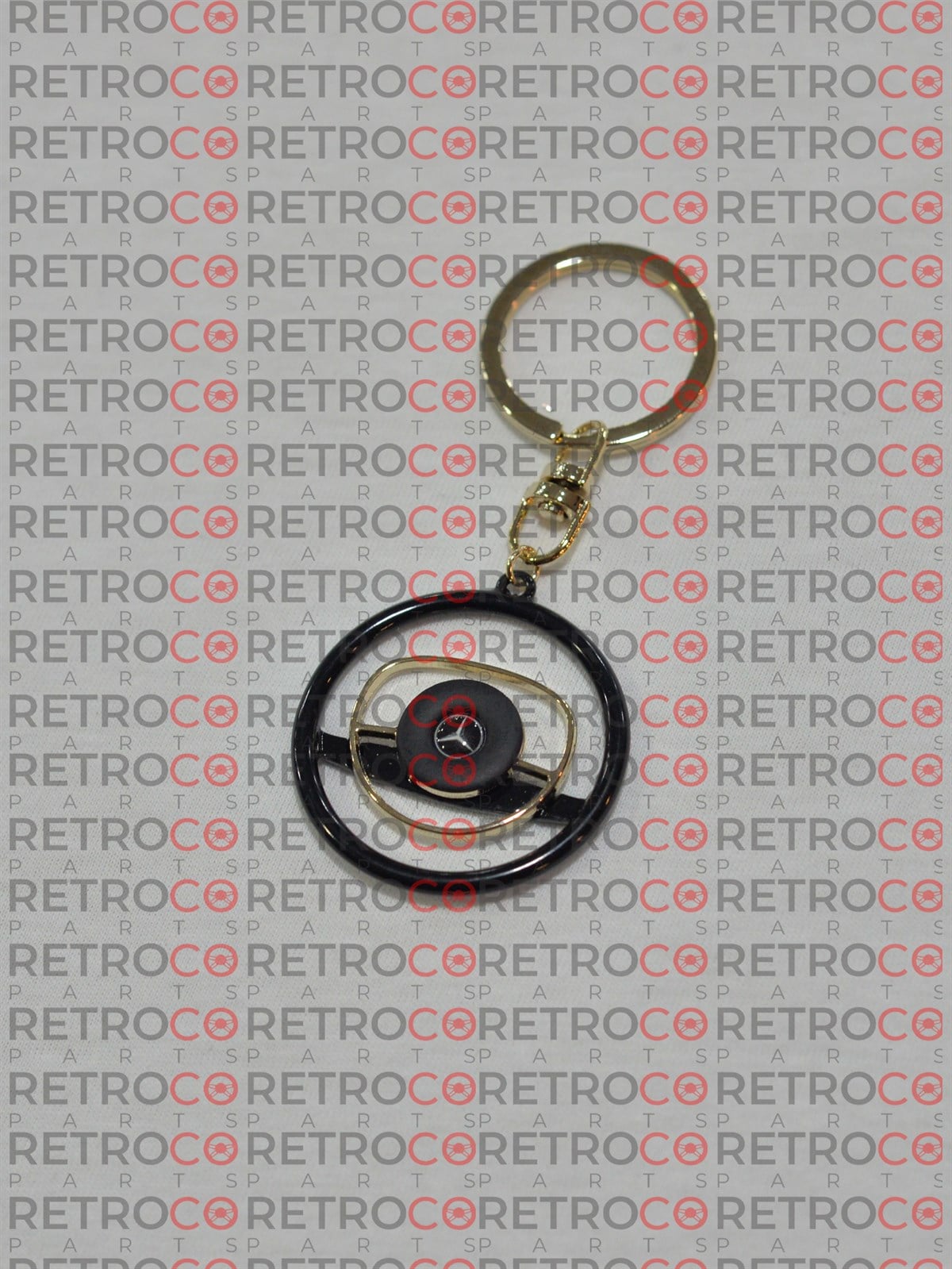 MERCEDES CLASSIC SPECIAL KEYCHAIN GOLD