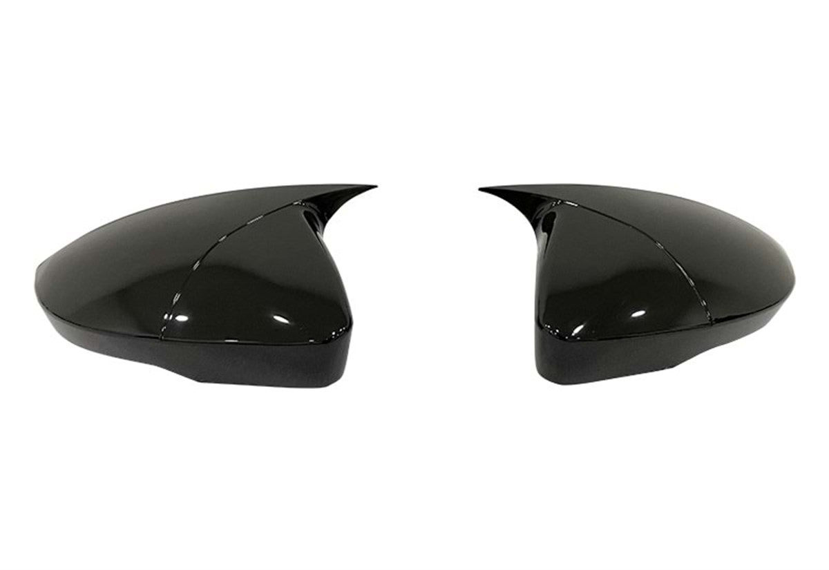 Octavia Batman Mirror Cover Piano Black  2013-2020 Mk3 - Mk3 FL