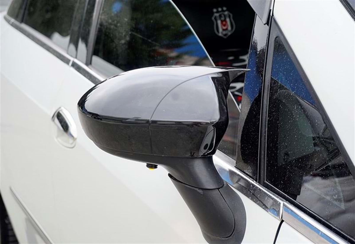 Punto Evo Batman Mirror Cover Piano Black  2009-2012 PUNTO EVO