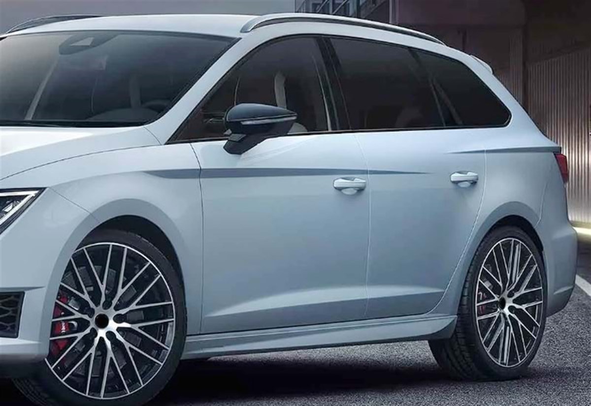 Superb B8 Aero Side Skirts Raw Surface Vacuum Plastic  2015 - Later  Mk3 - Mk3 FL