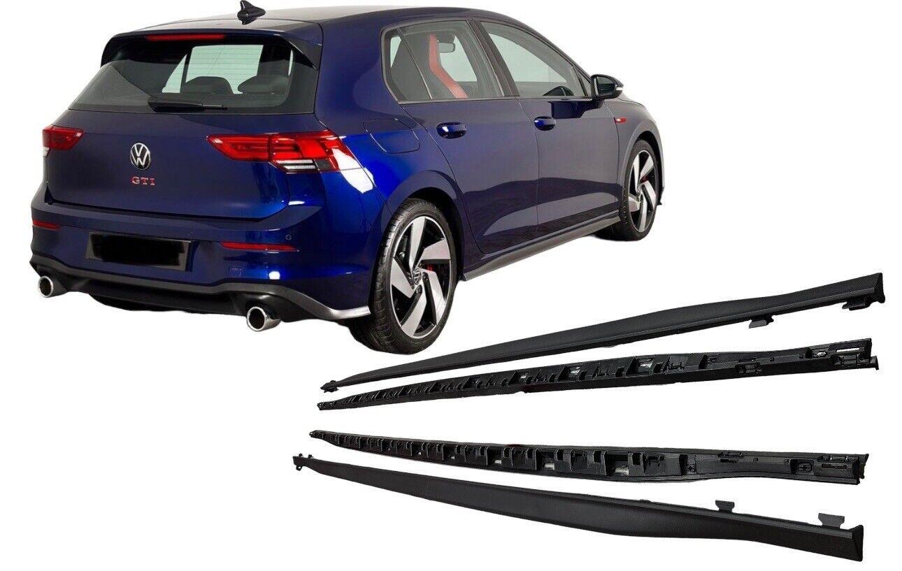 VW GOLF MK8 GTI SIDE SKIRT EXTENSIONS FOR GTI GTD 2019-2023 SKIRTS 