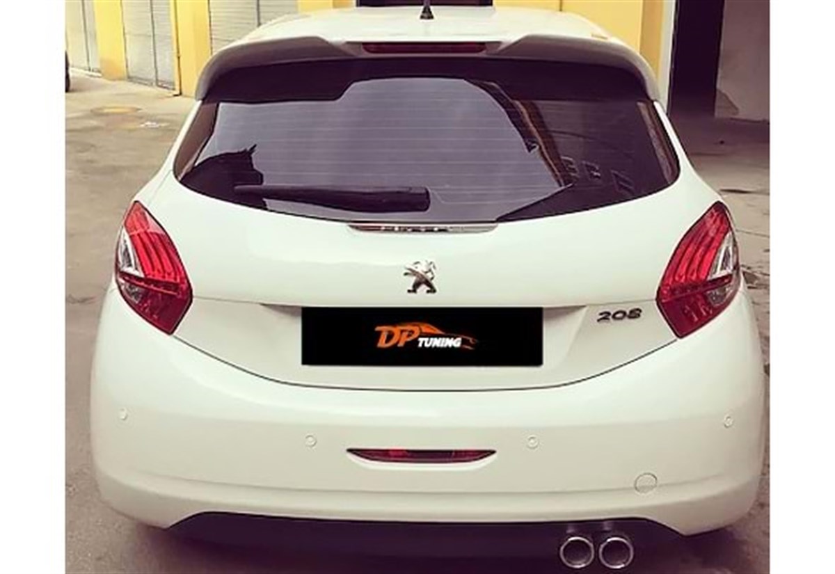 208 Roof Spoiler Primer Fiberglass  2012 - 2019   208 - 208 FL