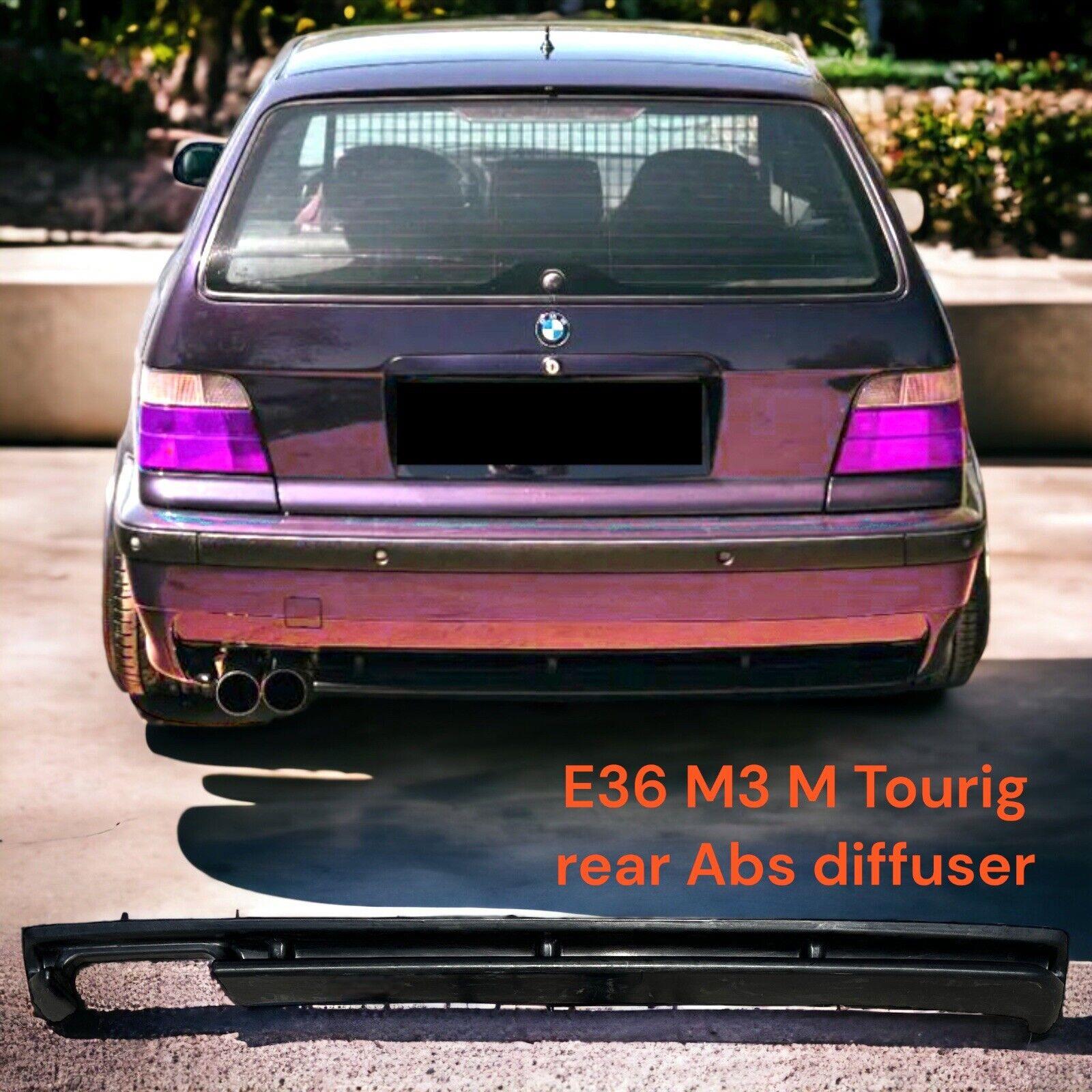 92-99 For BMW E36 Tourig 3-Series M3 And Mtech Rear Bumper Diffuser (Oem Quality