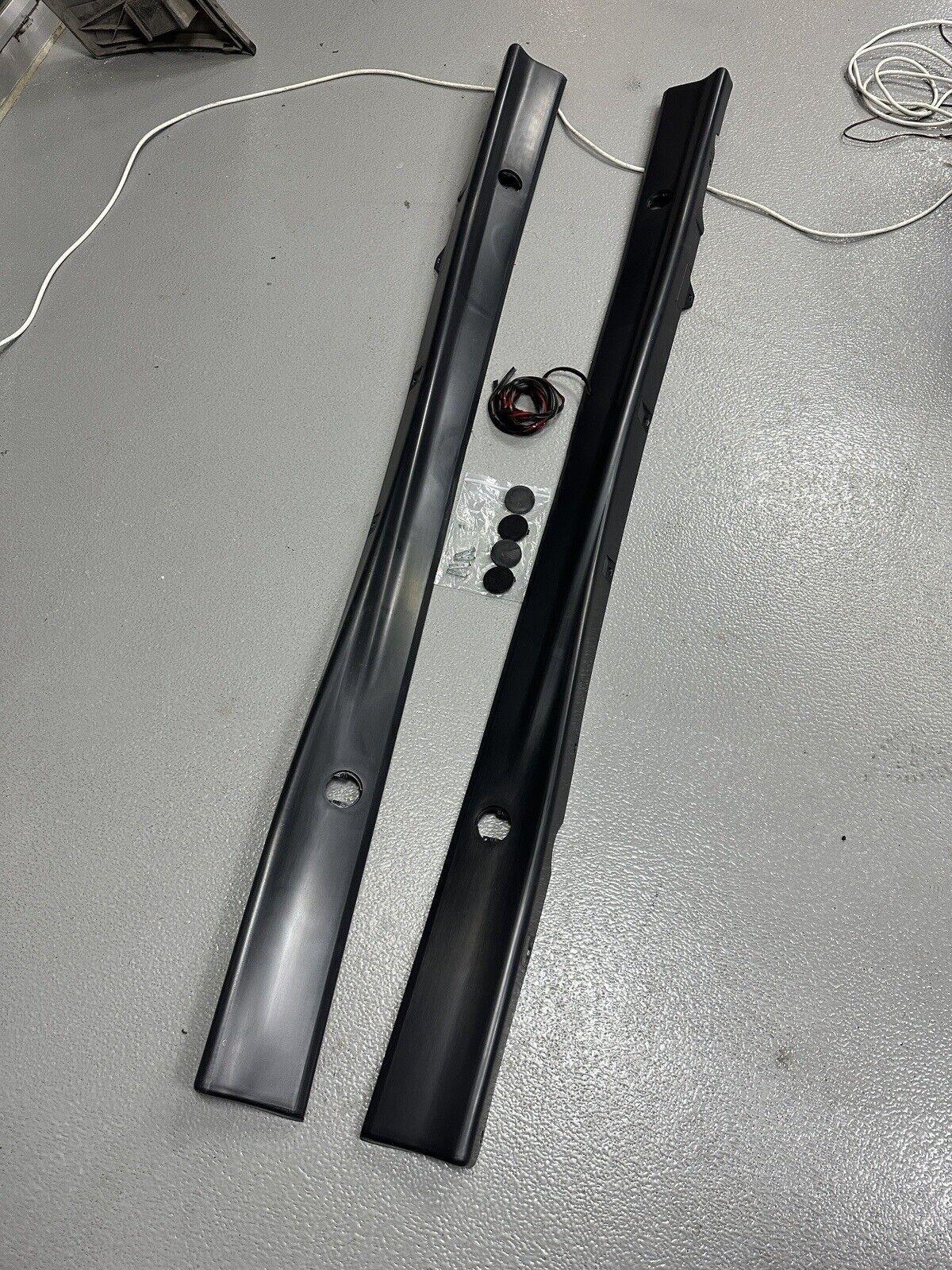 93-99 For bmw 3 Series E36 M3 Style side skirts 4 door side skirts Abs Plastic