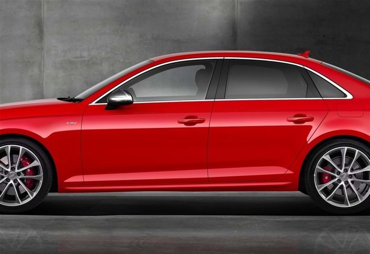 A4 B9 Sportback S Line Side Skirts Raw Surface Vacuum Plastic  2016 - 2021 B9 - B9 FL Sportback