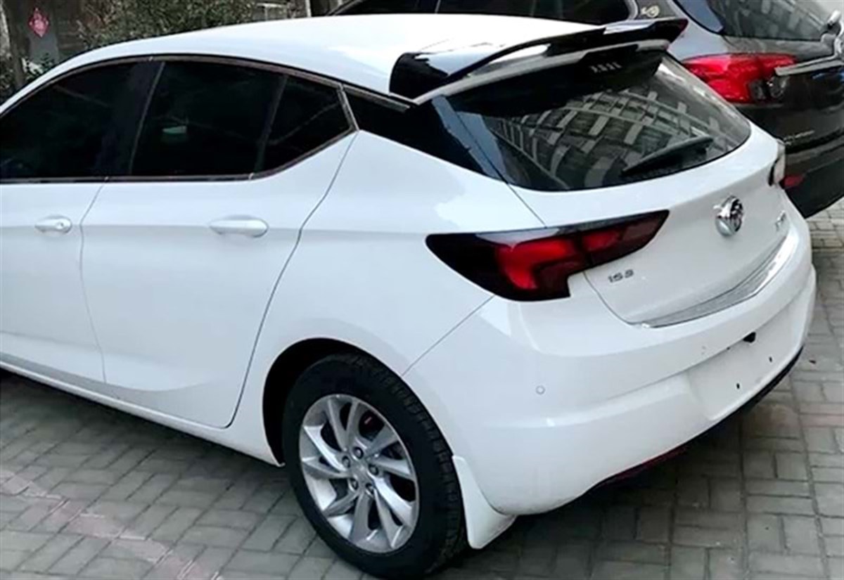 Astra K Oettinger Style Roof Spoiler Raw Surface ABS  2015-2021 2015.2019 - 2019.  Astra K, K FL