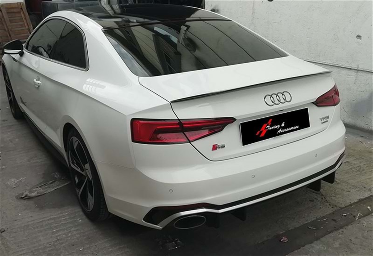 Audi A5 2016 B92D - Spoiler, Trunk, S5 St., Primer (Gray) Surface, FRP 2016 Later B9 - 2D