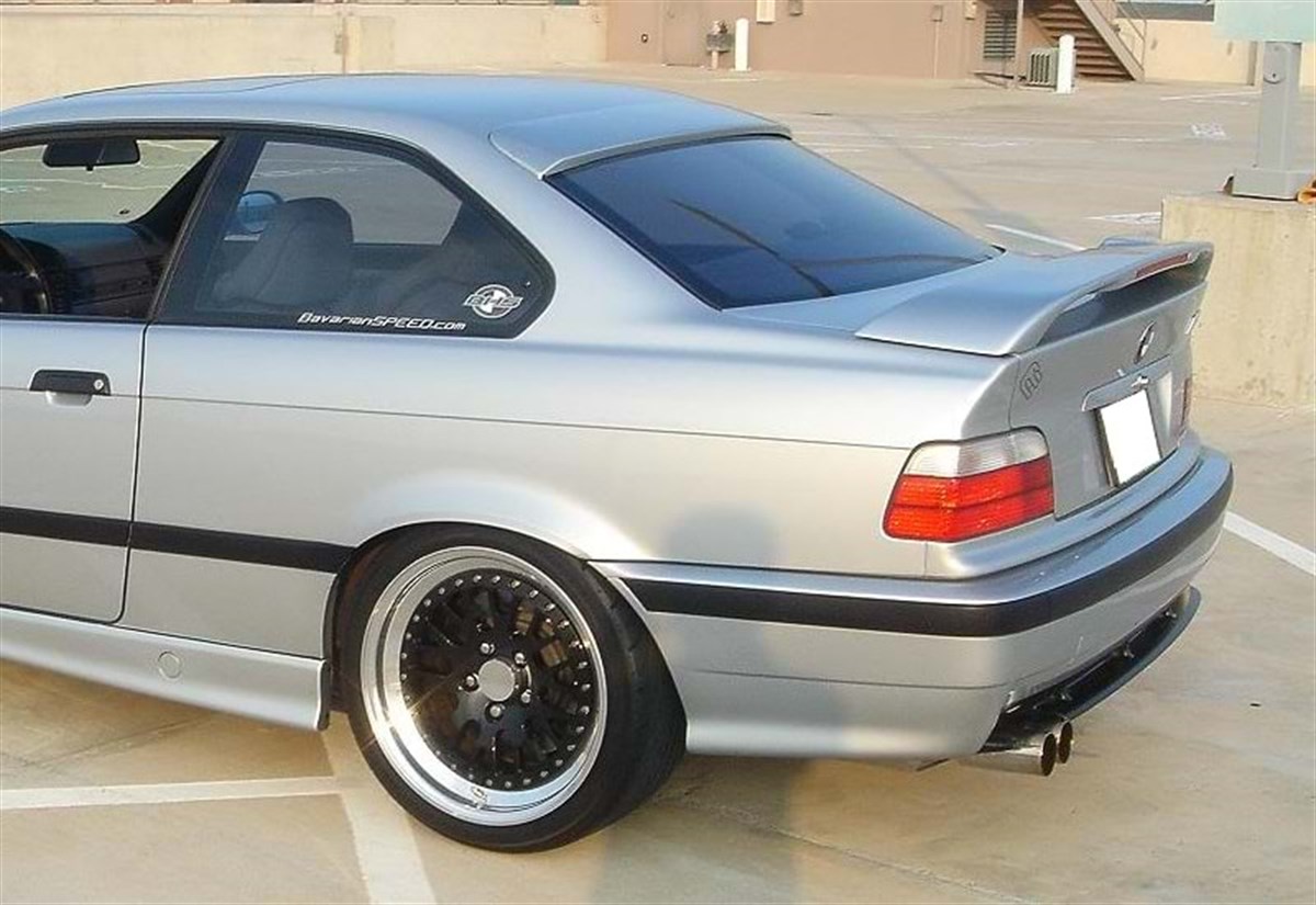BMW E36 1990.2000 3C - Spoiler, Over Glass, ACS St., Raw Material Surface, ABS
