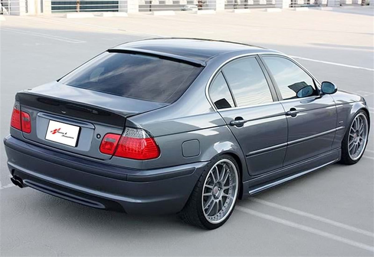 BMW E46 1998.2005 34D - Spoiler, Over Glass, ACS St., Raw Material Surface, ABS 1997-2006  E46 (4 Door)