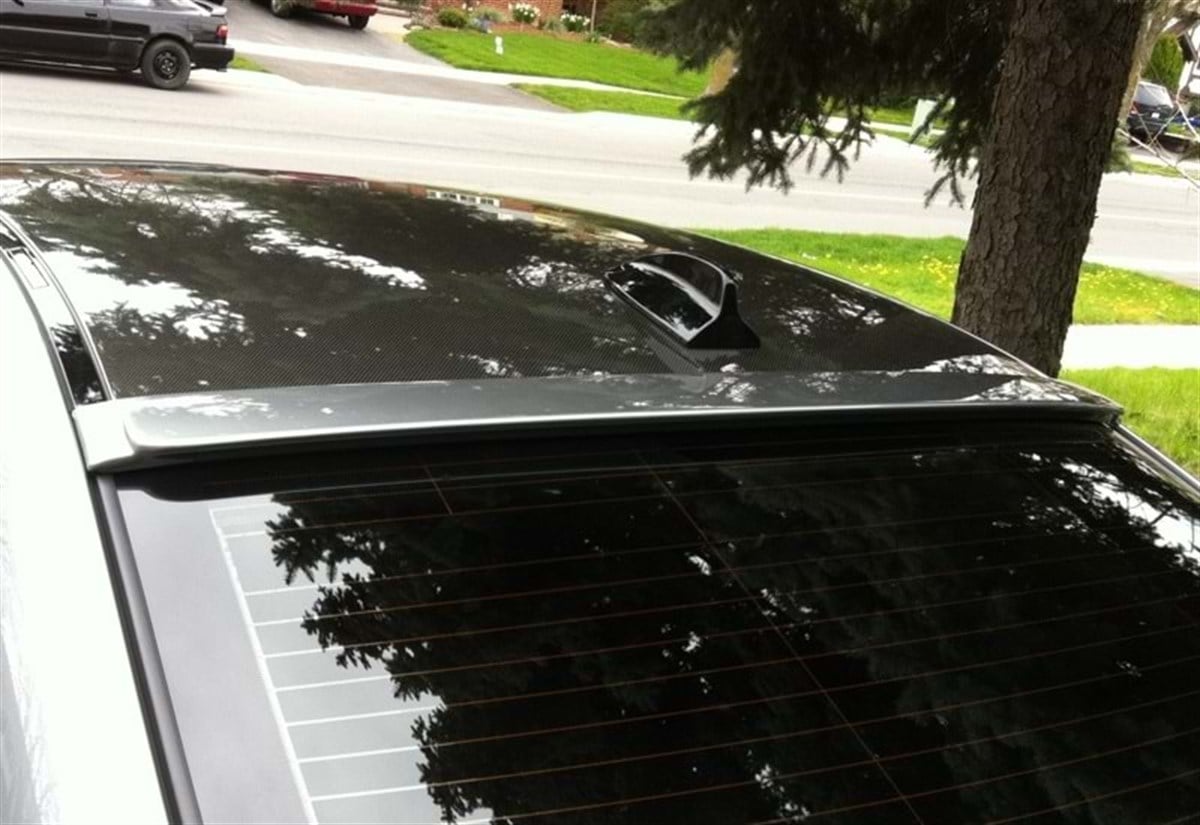 BMW E92 2007.2013 32D - Spoiler, Over Glass, ACS St., Raw Material Surface, ABS