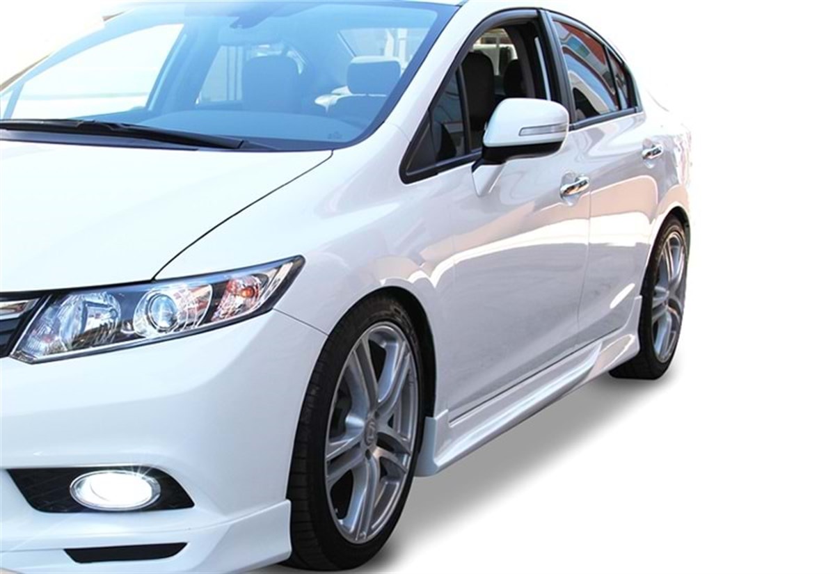 Civic FB7 Custom Side Skirts Raw Surface Vacuum Plastic  2012-2016 FB7 - FB7 FL