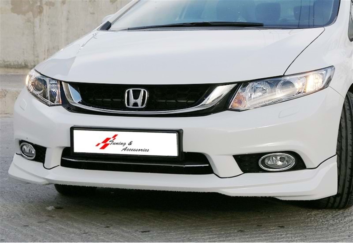 Civic FB7 Modulo Front Lip Raw Surface Vacuum Plastic  2012-2016 FB7 FL