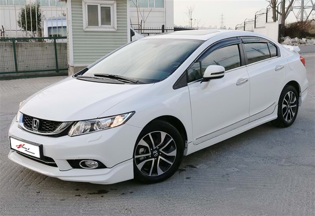 Civic FB7 Modulo Side Skirts Raw Surface Vacuum Plastic  2012-2016 FB7 - FB7 FL