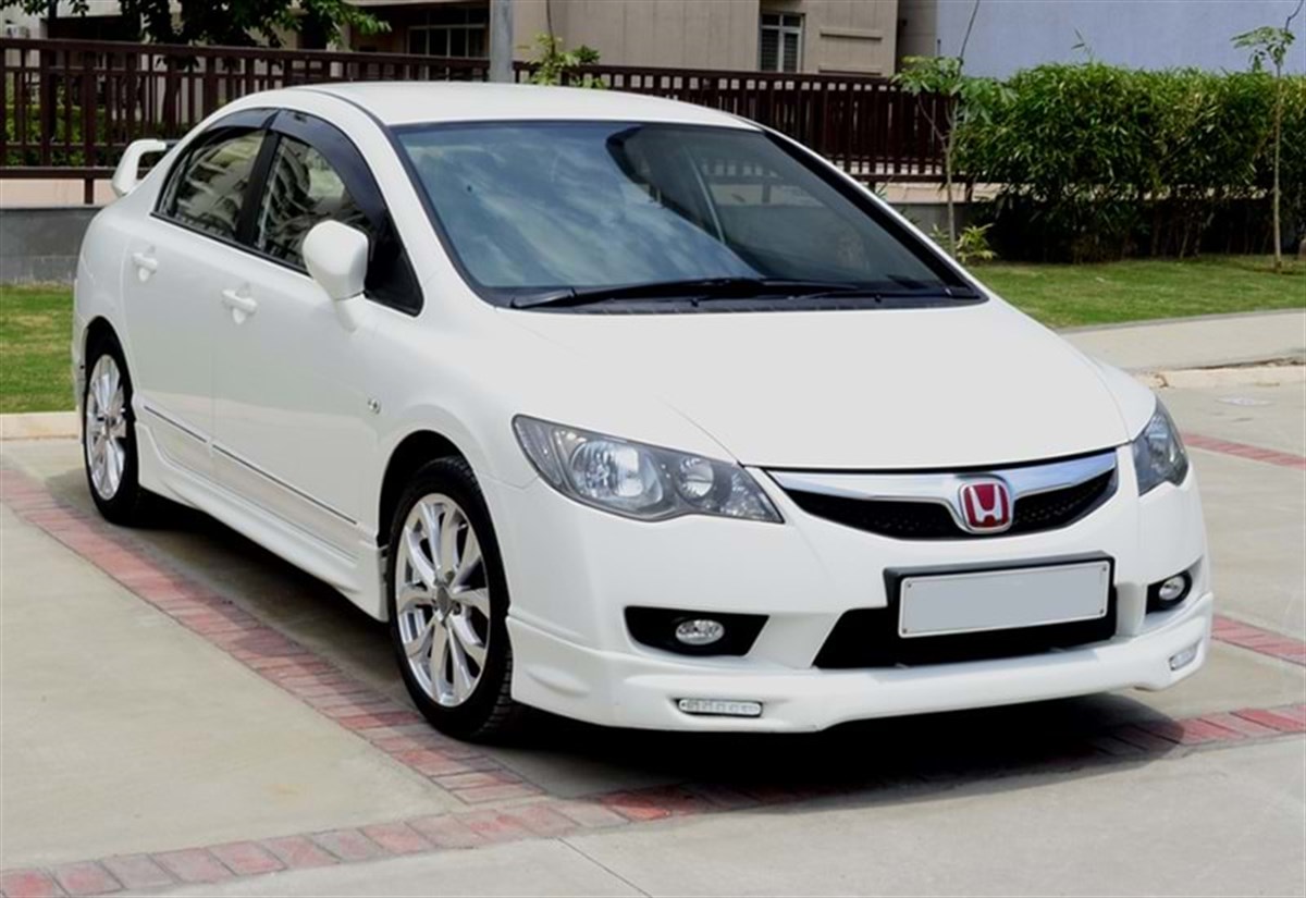 Civic FD6 FL Mugen Model Front Lip Raw Surface Vacuum Plastic  2009-2011 FD6 FL