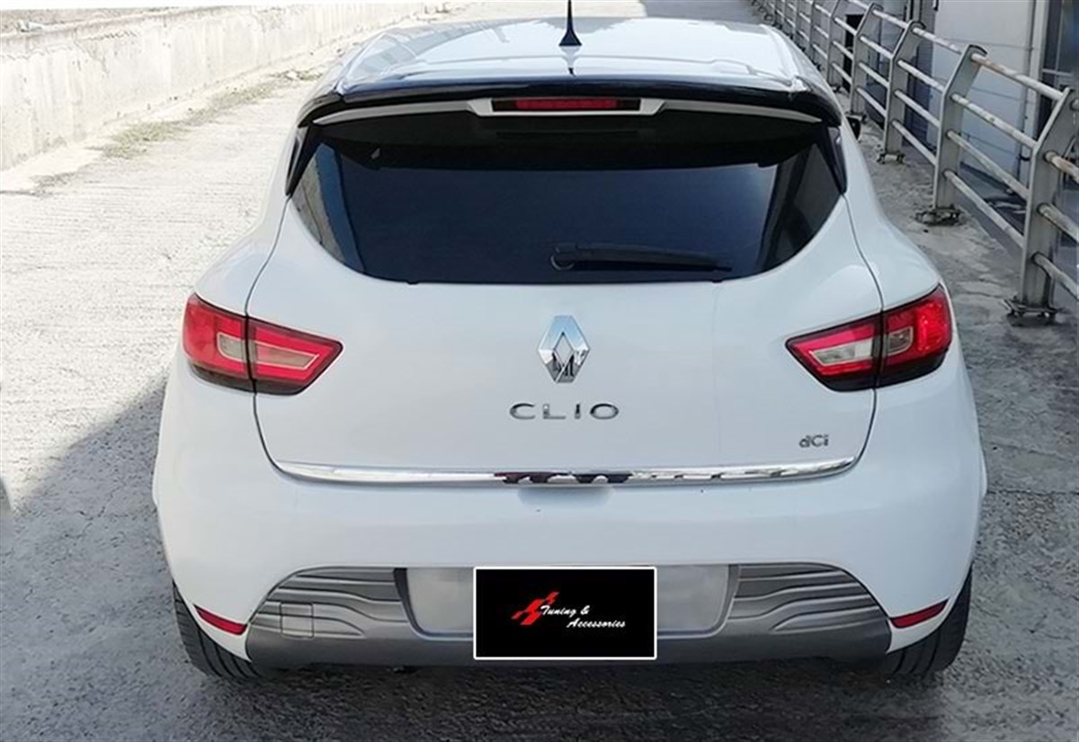 Clio 4 Spoiler, Roof, Sport, Raw Product Surface, ABS 2012 - 2019  4 - 4 FL