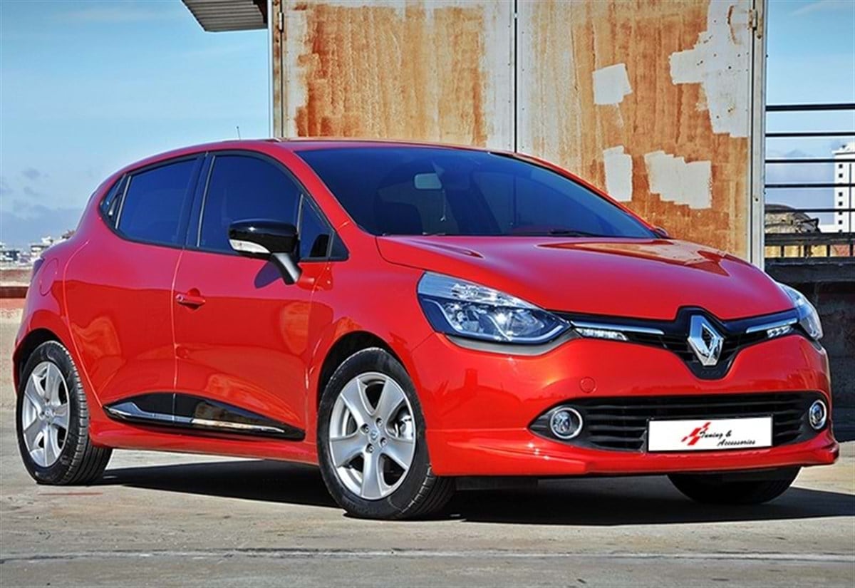 Clio 4 Sport Side Skirts Raw Surface Vacuum Plastic  2012-2019 4 4FL