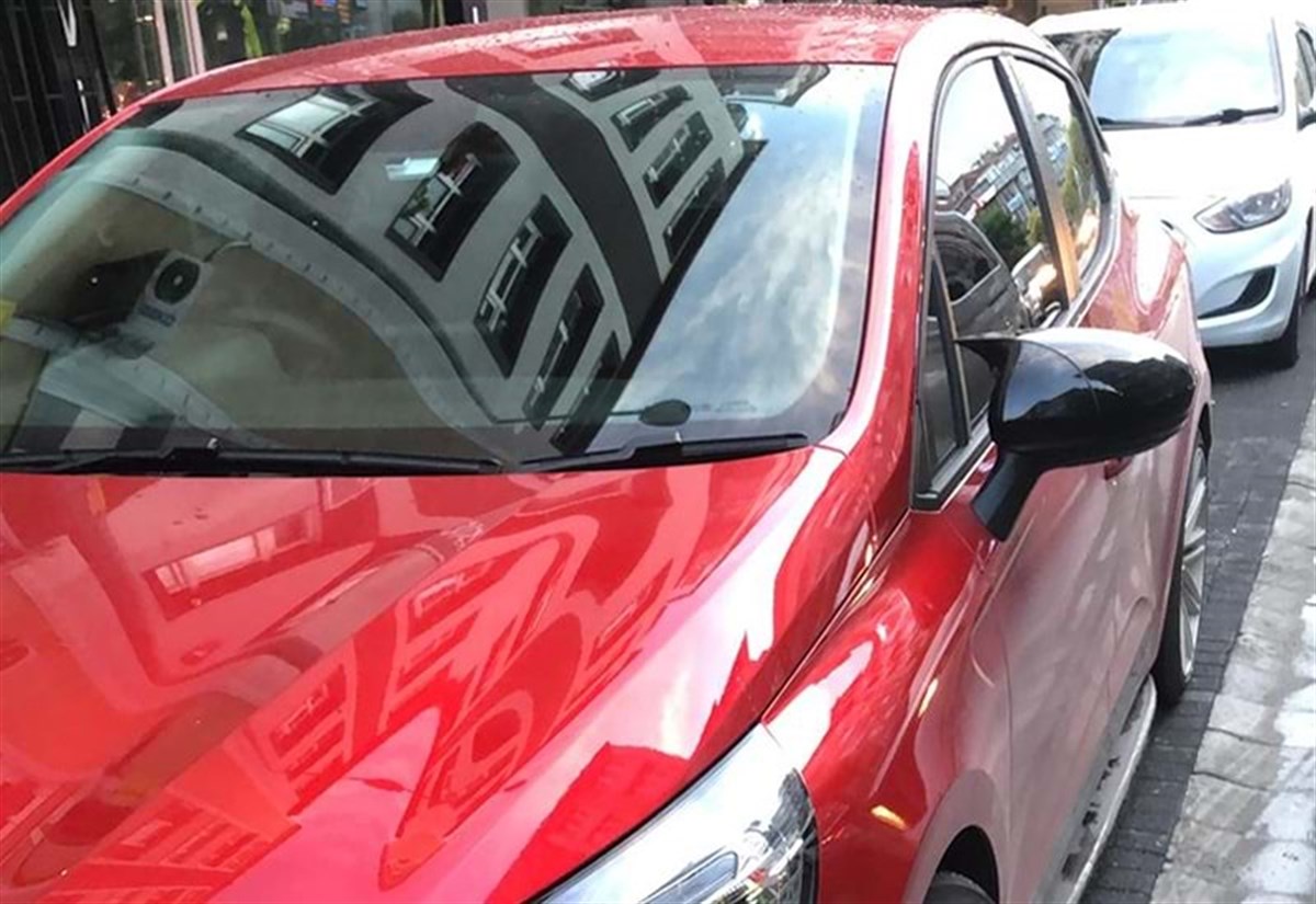 Clio 5 Batman Mirror Cover Piano Black  2019 and Later