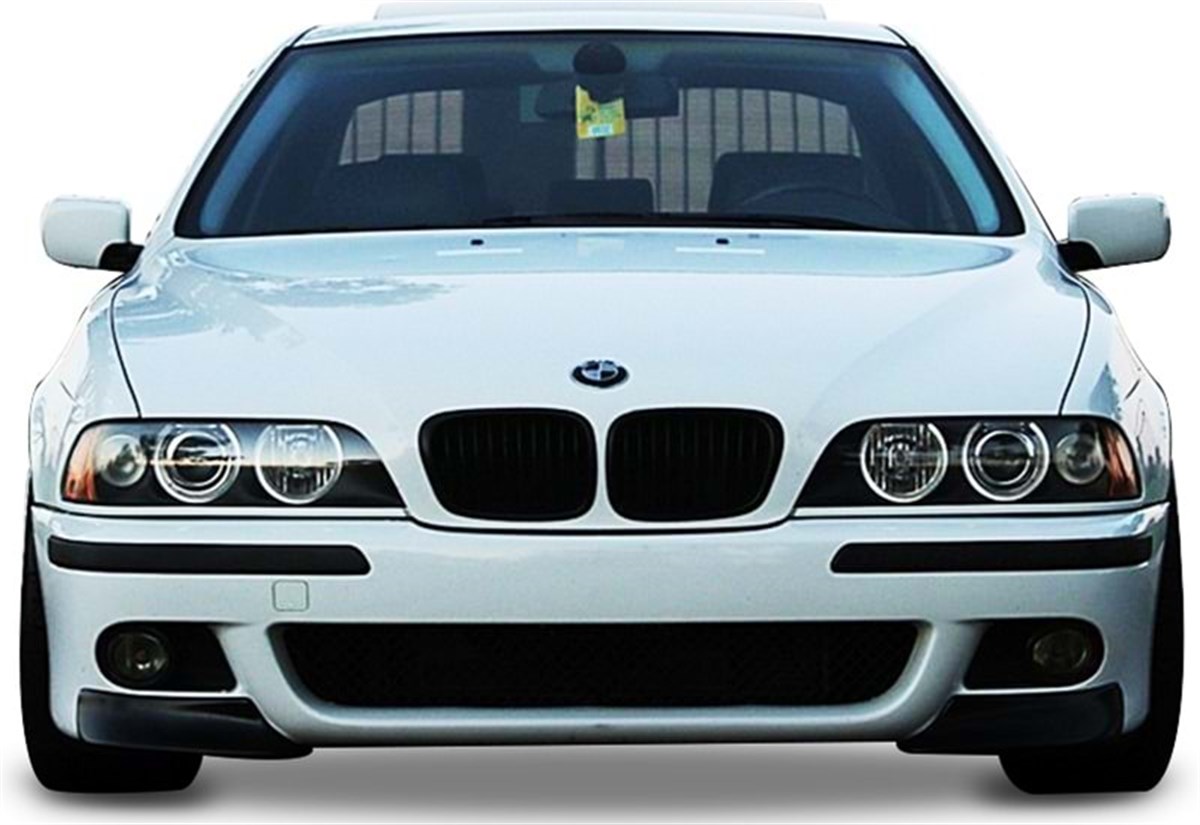 E39 M5 Front Flaps Piano Blakc Vacuum  1995-2003 1995-2003  E39-E39 LCI