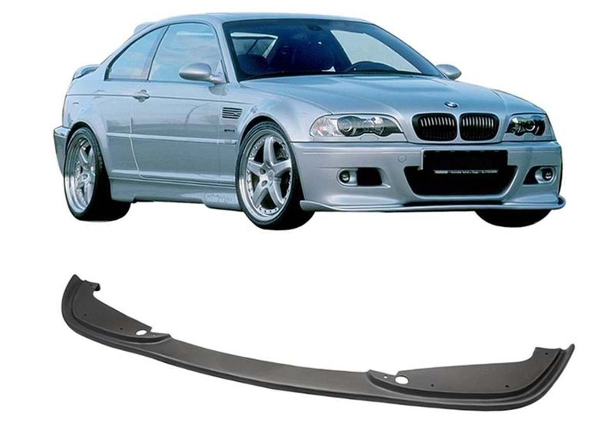 E46 Hamman Front Lip Piano Black Vacuum  1997-2006 E46 E46LCI