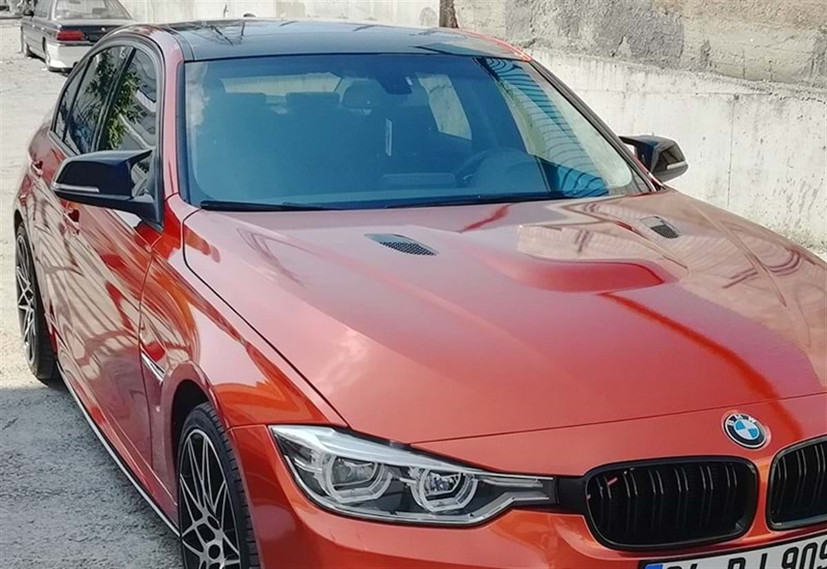 F30 M3 Batman Mirror Cover Piano Black  2012-2018 F30-F30 LCI