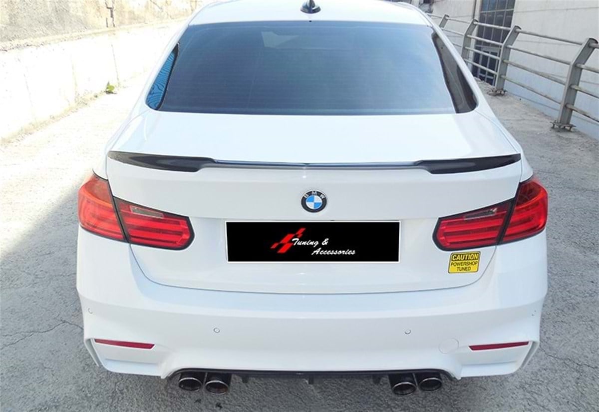 F30 Rear Trunk M4 Spoiler Raw Surface ABS  2012-2018 2012-2018  F30-F30 LCI