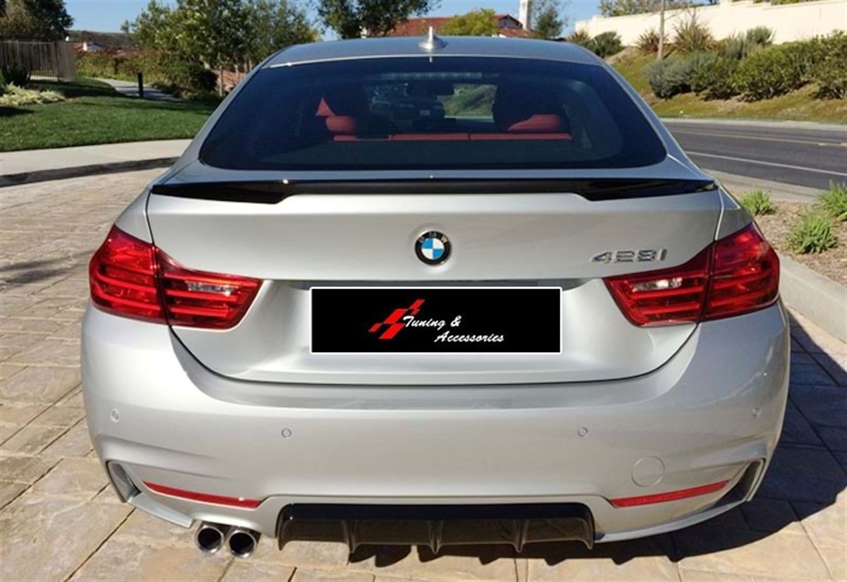 F36 Performance Dynamics Rear Trunk Spoiler Raw Surface ABS  2014-2020 2014.2016 - 2017