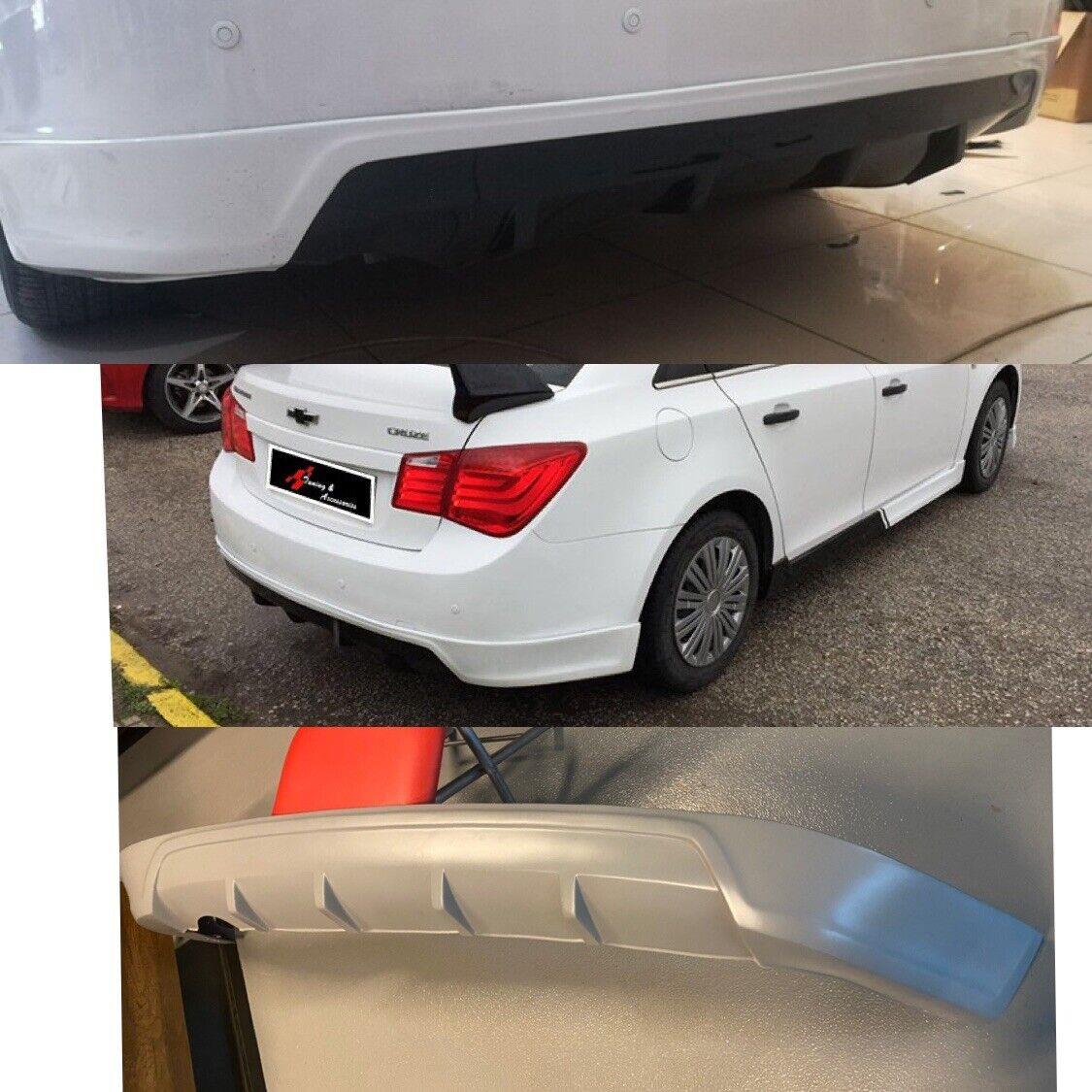 Fits 06-15 CHEVROLET CRUZE R Sedan ABS PLASTIC Rear Lip diffuser for SPORT 