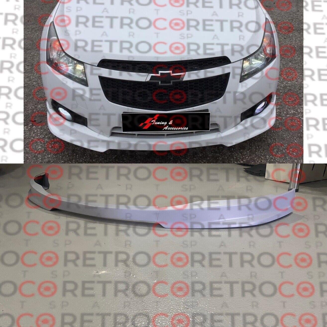 Fits 06-15 CHEVROLET CRUZE R Sedan ABS PLASTIC Front Lip Splitter for SPORT 