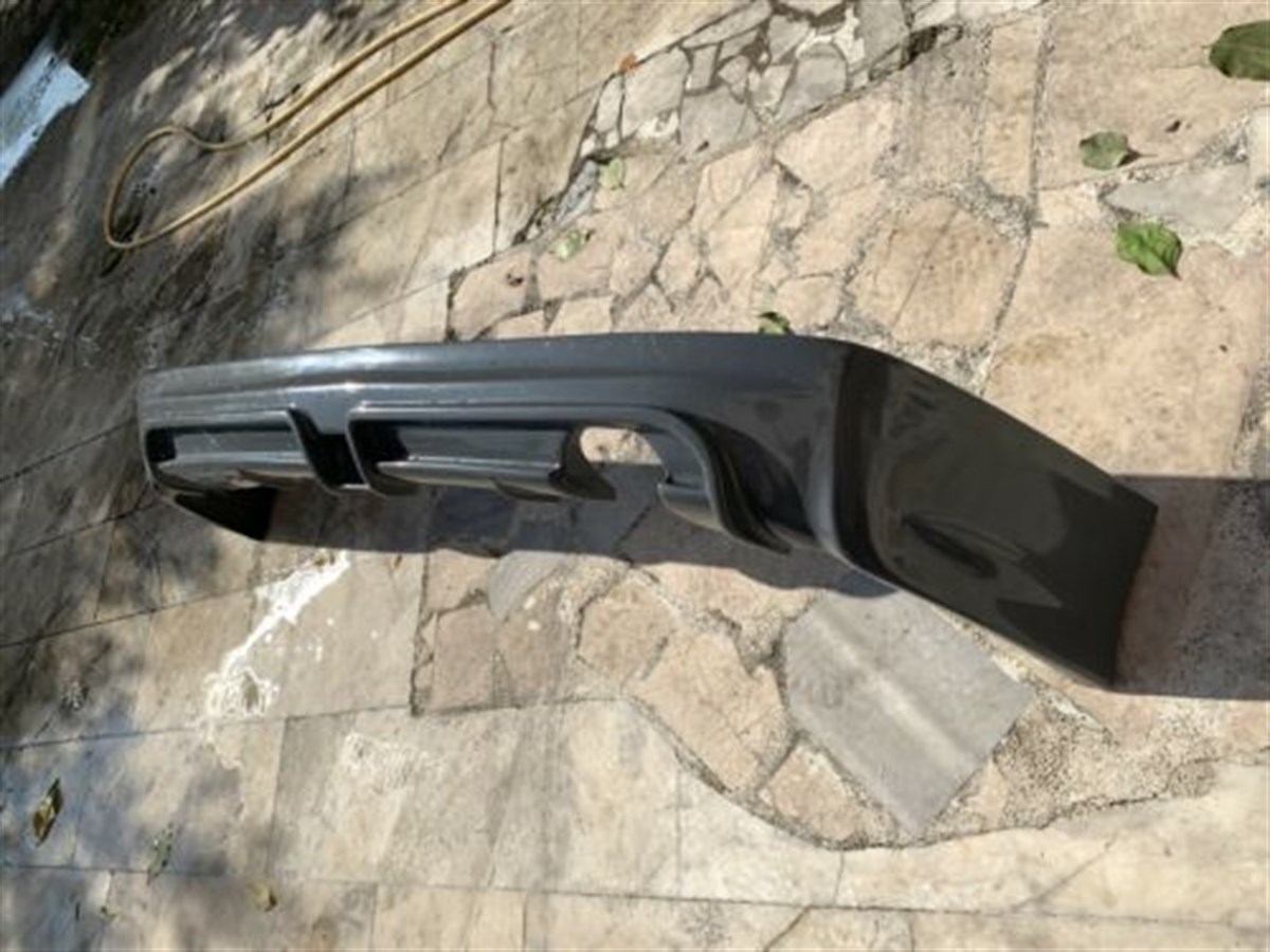 For Acura Csx FD6 (2006-2011) Mugen RR Style Rear Bumper Extension Diffuser -1