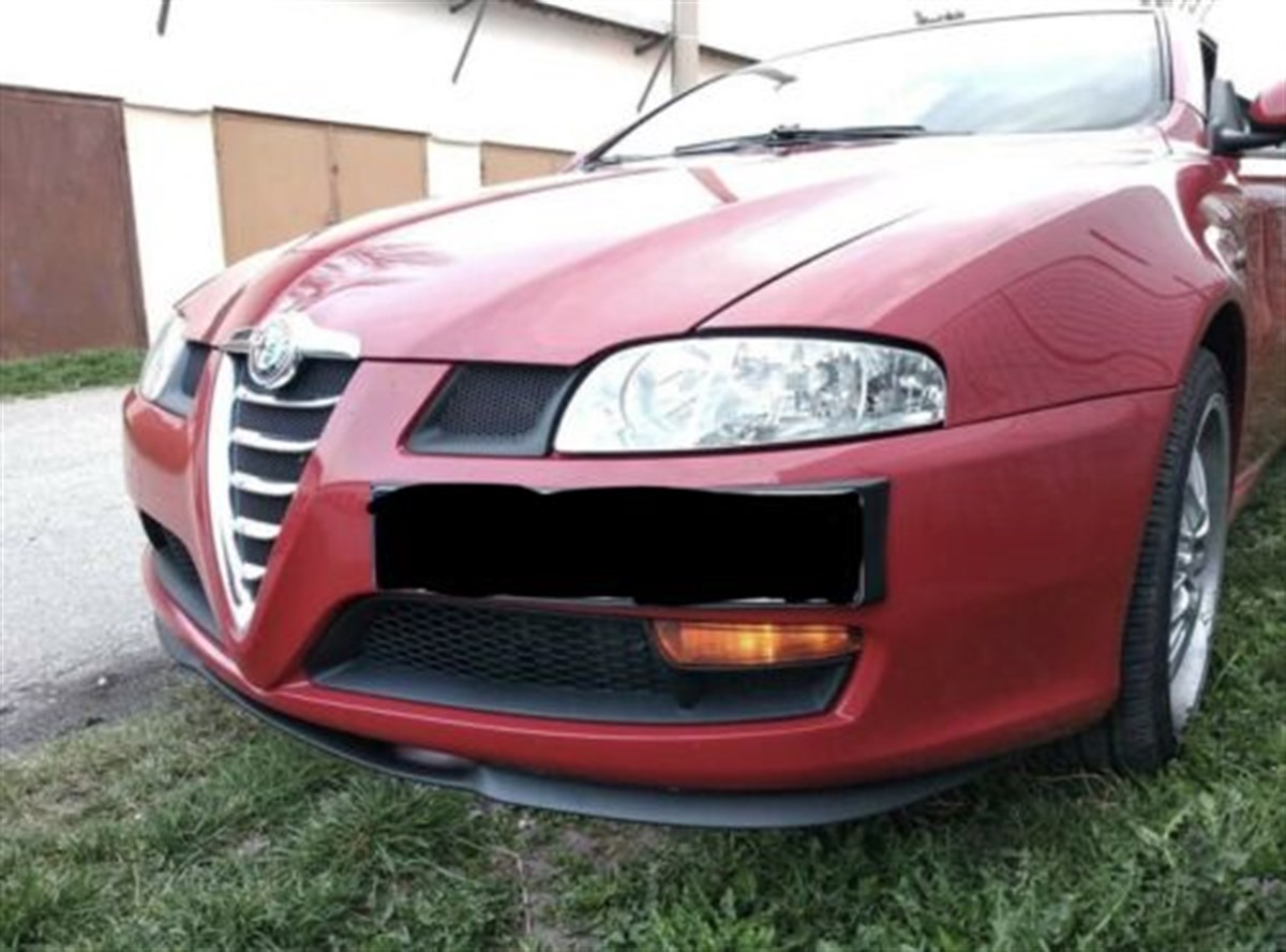 For Alfa Romeo Alfagt Gt Front Bumper CUPRA R Euro Spoiler Lip Valance Splitter