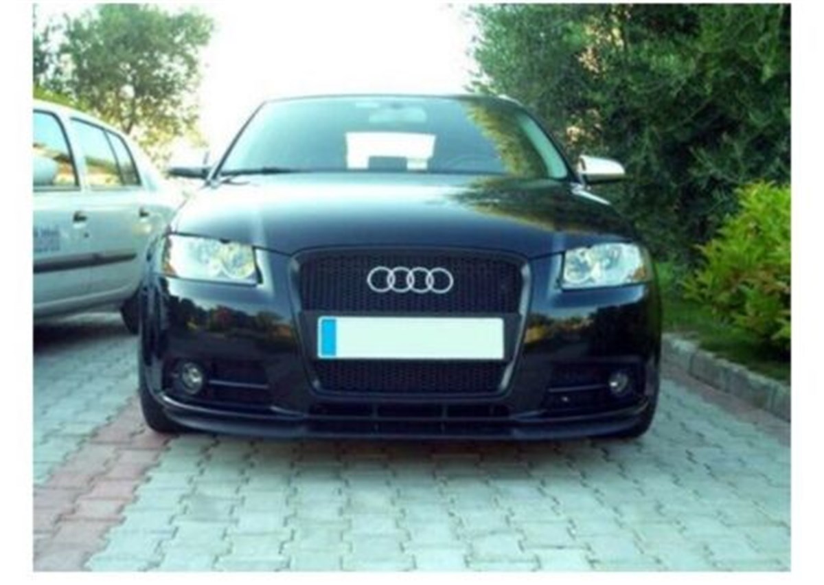 For Audi A3 A4 S3 S4 8p 8L Front Bumper Seat Cupra R Line Euro Spoiler Lip 2 Set