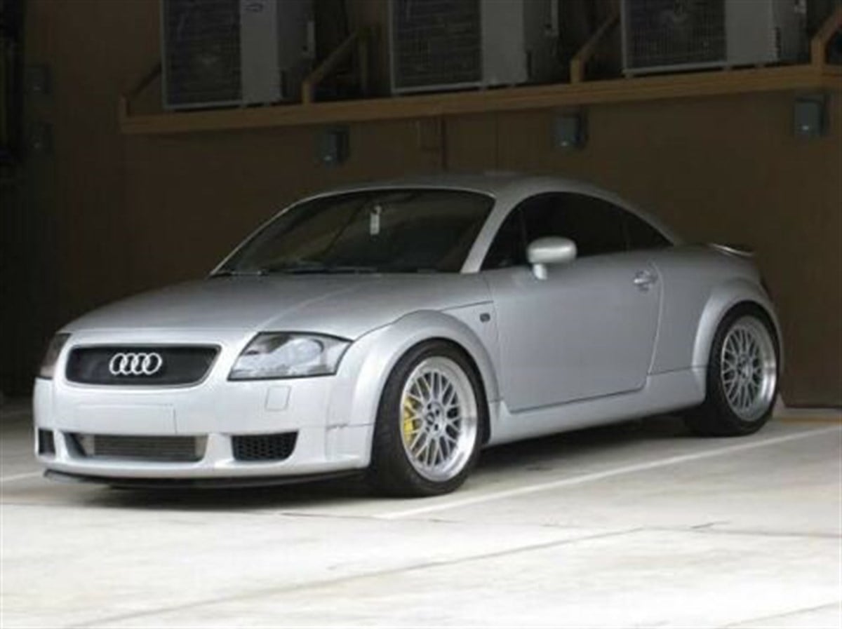 For Audi TT Mk1 Plastic Front Bumper Seat Cupra R Line Euro Spoiler Lip Universal