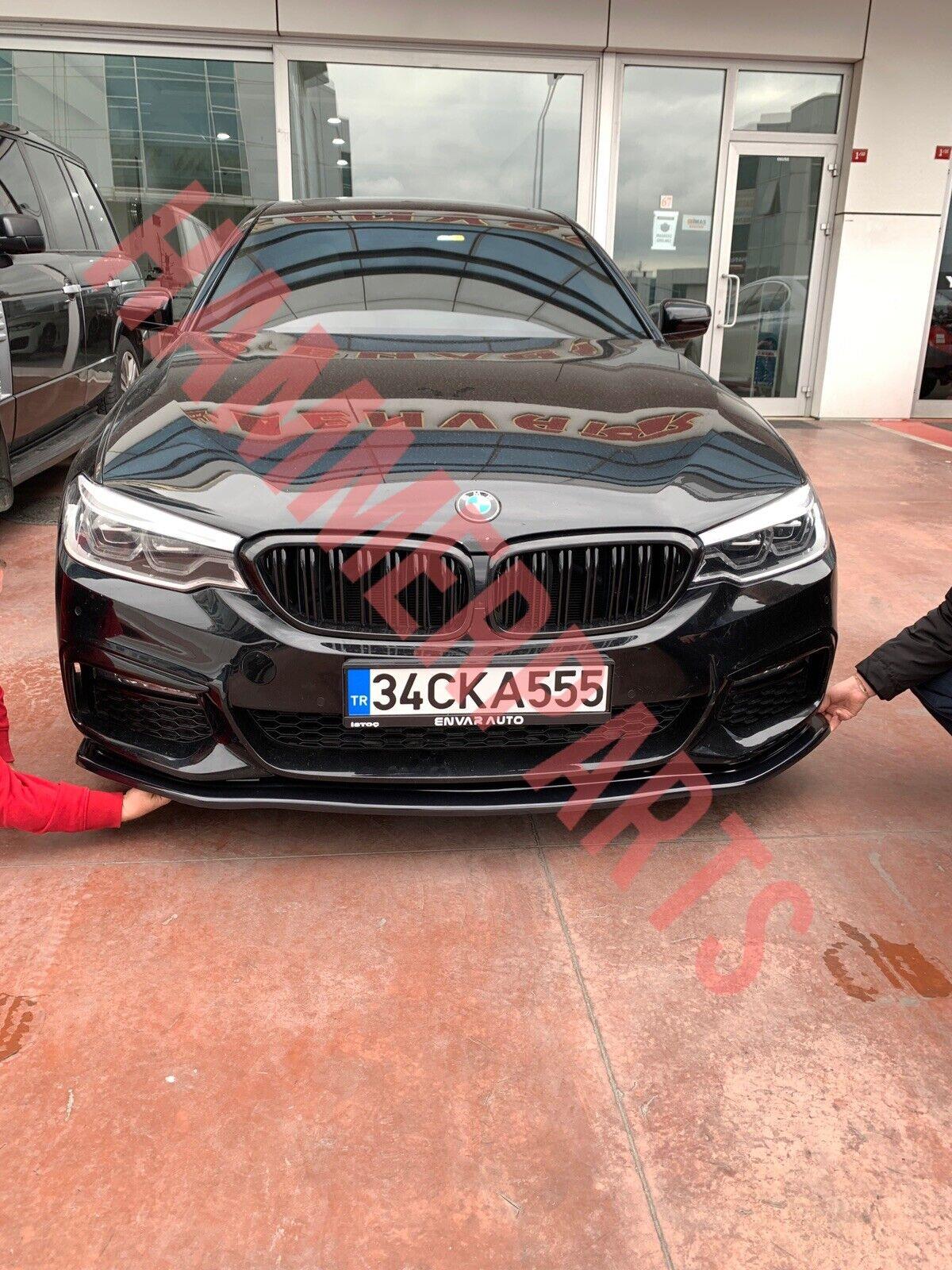 For Bmw 5 Series G30 520i 520d 530i 530d 525d M Series Front Lip Splitter Abs 