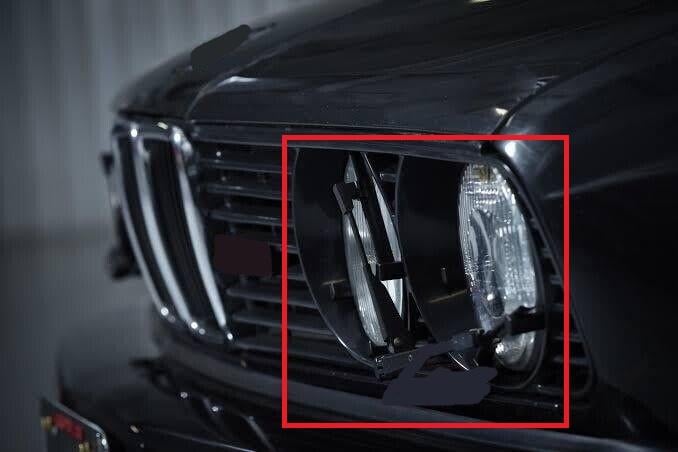 For Bmw E30 headlight Wiper Blade 4 Piece Wiper Blade +12 Headlight Ring Clips