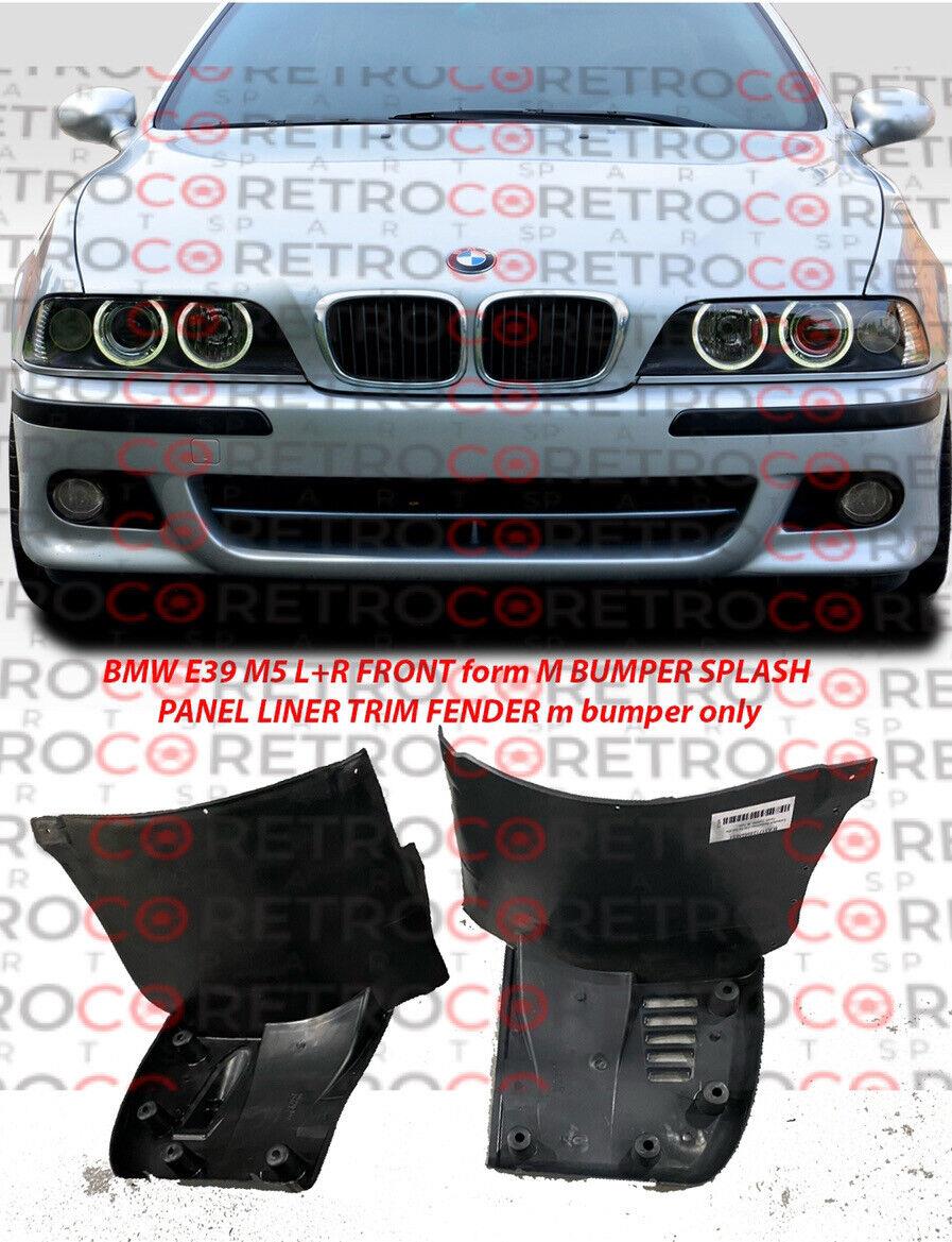 For BMW E39 M5 L+R FRONT M BUMPER SPLASH PANEL LINER TRIM FENDER EOM QUALITY