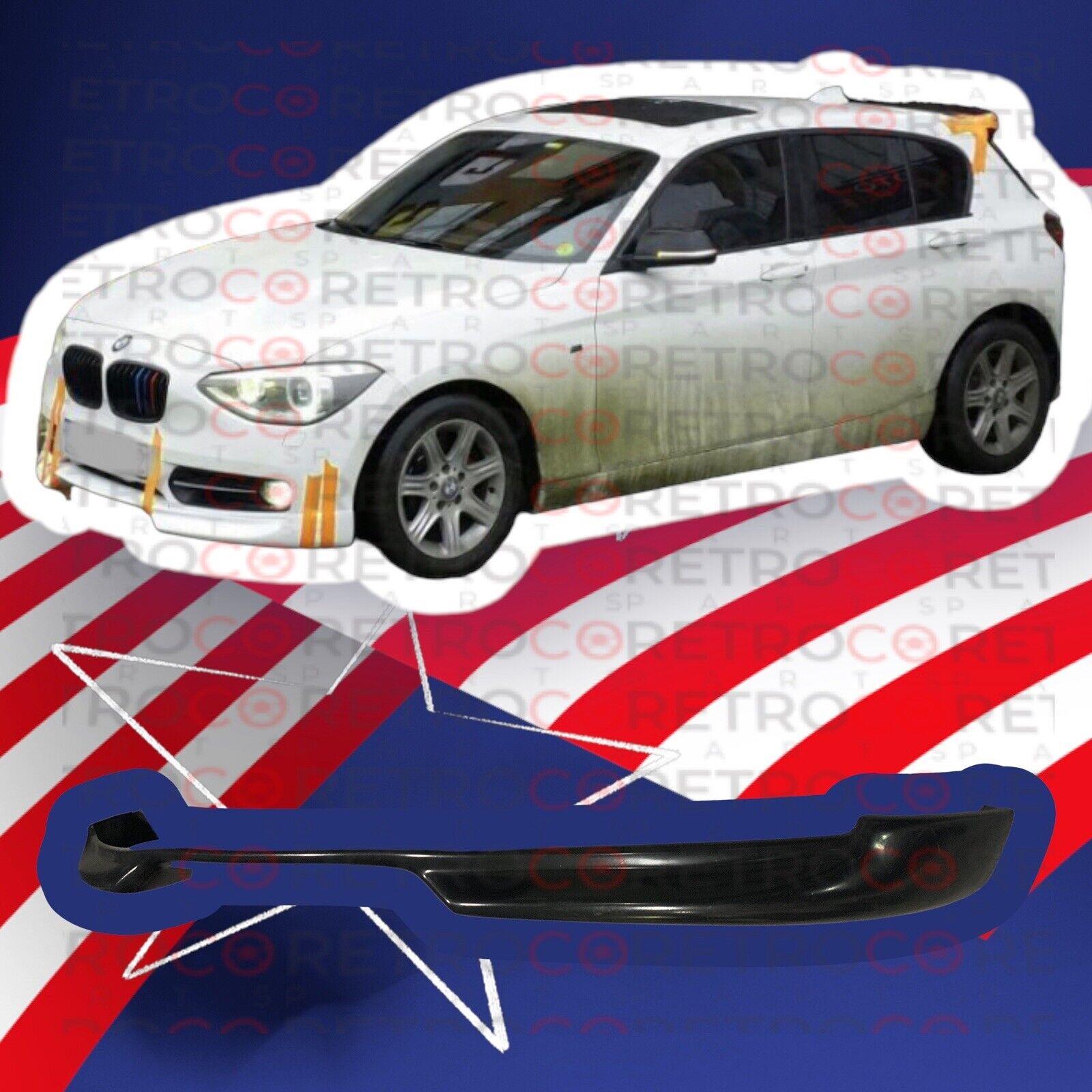 For BMW F20 1 Series Front Bumper Lip Spoiler Style Fits Plastic