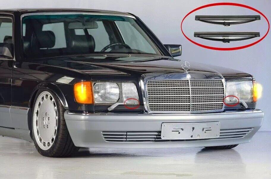 For Mercedes w126 79-85 Fitting Gen1 Serie Headlight Wiper Blade Black